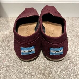 TOMS Purple Shoes